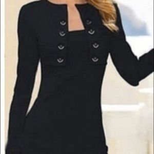 Pencil Dress Women's Elegant Pinup Long Sleeve